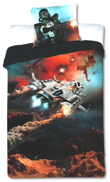 Pościel Dla Graczy 160X200 100% Bawełna Gamer 019 zdjęcie 1