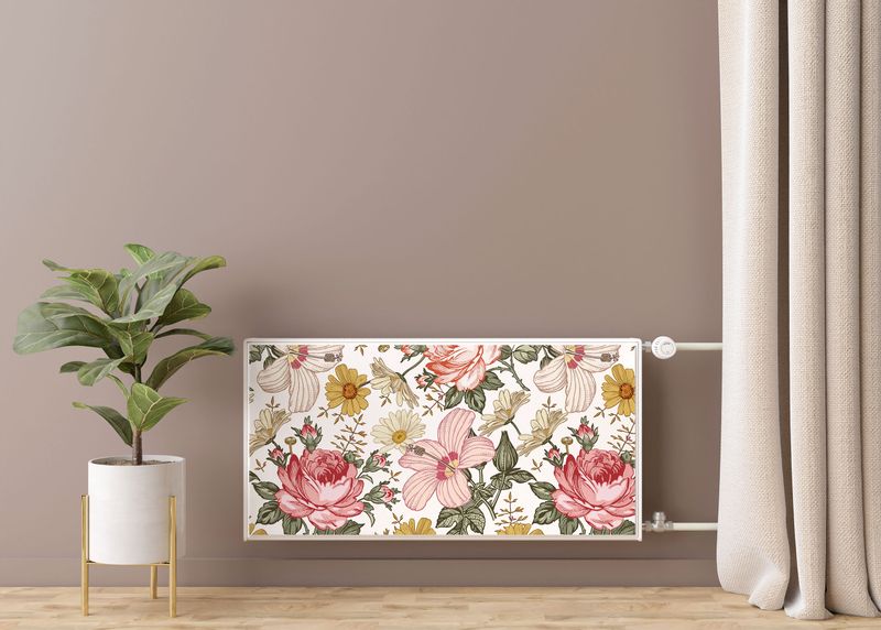 Mata MAGNETYCZNA Kwiaty Tropikalne Róże Liście Natura 80cm x 60cm zdjęcie 7