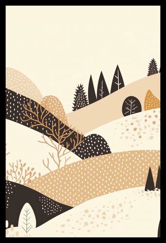 Plakat 61x91,5cm Jesień w Wzgórzach na Arena.pl
