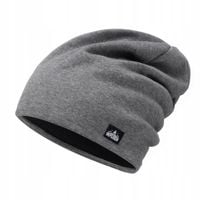 Czapka zimowa męska na polarze Szara