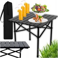 STOLIK TURYSTYCZNY SKŁADANY OGRODOWY PRZENOŚNY MAŁY ROZKŁADANY NA BALKON