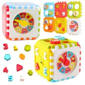 ND24_22651 Kostka Edukacyjna Sorter Cyferki Wzory