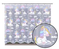 Firana dziecięca JEDNOROŻCE kucyki konie dla dziewczyn 300x150 TAŚMA
