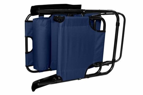 Składany leżak niebieski na Arena.pl