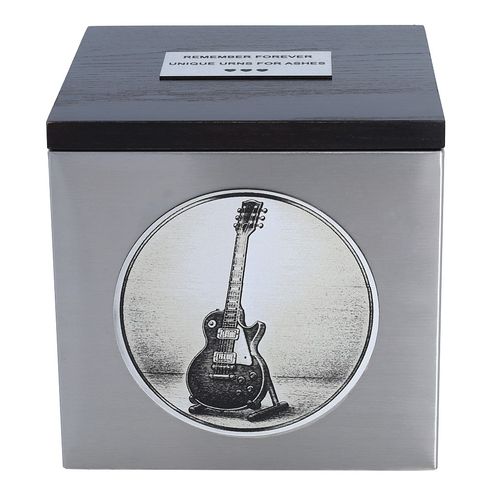 Urna z gitarą Gibson Les Paul Tabliczka / Tak na Arena.pl