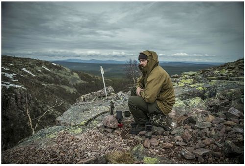 CZAPKA ZIMOWA WANDERER WEŁNA MERINO NA ZIMĘ BUSHCRAFT HELIKON CZARNA na Arena.pl