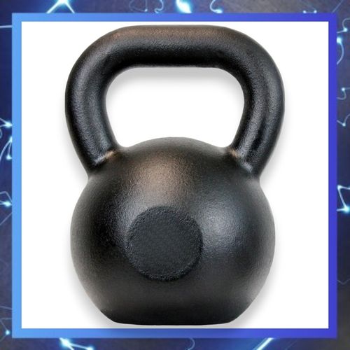 Kettlebell żeliwny 24kg kettle kula odważnik hantla ciężar do ćwiczeń na Arena.pl