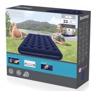 Materac dmuchany dwuosobowy flokowany 1,91 m Bestway  G2