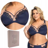 Biustonosz miękki GORSENIA K441 Luisse GRANAT 80D