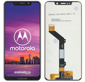Wyświetlacz LCD Moto ONE Czarny