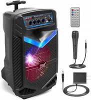 Głośnik przenośny Pyle PPHP842B Bluetooth PA - 400W Party Lights USB/SD HIT