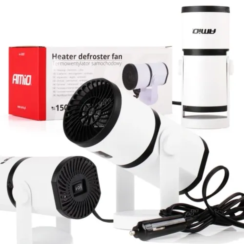 TERMOWENTYLATOR GRZEJNIK SAMOCHODOWY DMUCHAWA 12V na Arena.pl