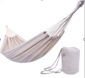 KX3956 Hamak ogrodowy brazylijski boho 200cm ecru