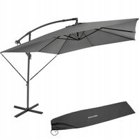 Parasol Apollon z korbą 2,5 x 2,5 m
