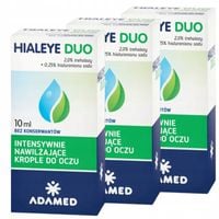 HIALEYE DUO Intensywnie nawilżające krople do oczu 10 ml