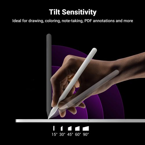 Rysik do tabletów iPada z ładowaniem bezprzewodowym biały na Arena.pl