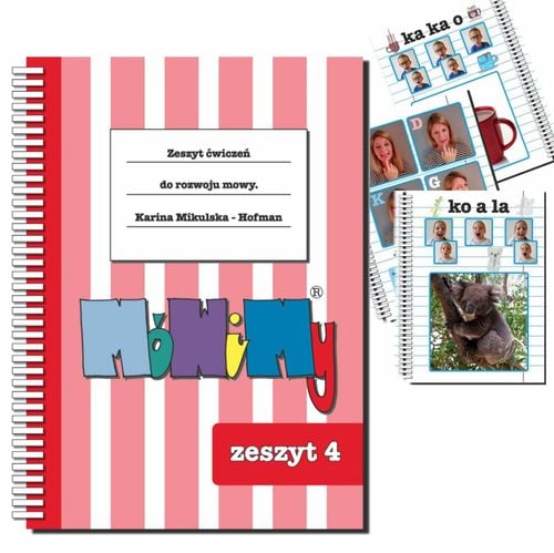 Logopedia MóWiMy.Zeszyt ćwiczeń dla dzieci 1-5 lat.Cz. 4 K. Mikulska-Hofman na Arena.pl