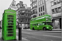 120CM 80CM OBRAZ ŚCIENNY LIMONKOWA ULICA