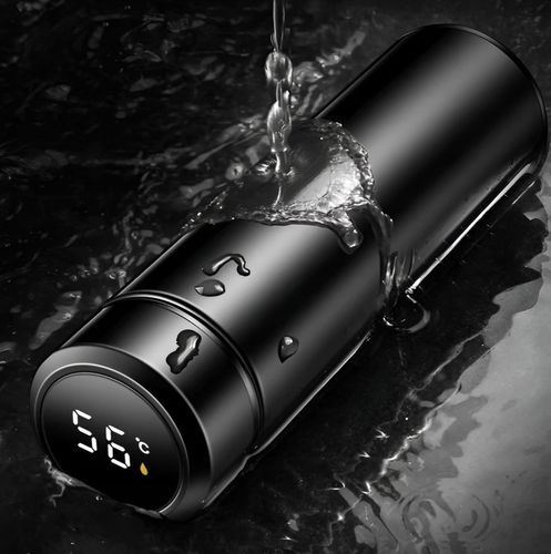 KUBEK TERMICZNY TERMOS NA KAWĘ HERBATĘ DO SAMOCHODU Z WYŚWIETLACZEM 500 ml na Arena.pl