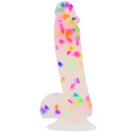 addiction party marty silikonowy model konfetti 19 cm z przyssawką