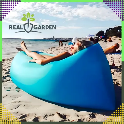 Nadmuchiwana Sofa Rozkładana na Plaże Forel Materac Leżak Lazy Bag Torba na Arena.pl