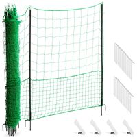 siatka zagroda ogrodzenie ochronne hodowlane dla kur drobiu 1.25 x 25 m