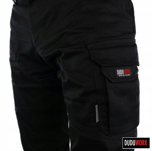 Joggery ROBOCZE BHP DuduWork Czarne Elastyczne 44 na Arena.pl