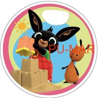 Opłatek na tort KRÓLIK BING Pluszak Postać Króliczek Tekst Gratis