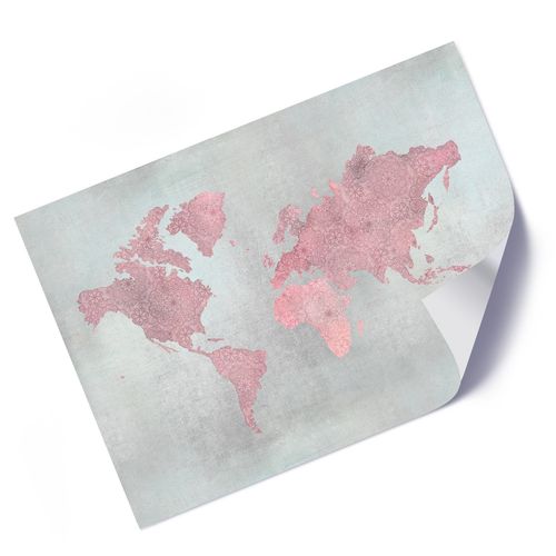 Plakat, Mapa świata 60x40 na Arena.pl