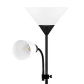 LAMPA PODŁOGOWA DUOS CZARNA 60W ELASTYCZNA SZYJKA STAL IP20