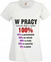 Koszulka z WŁASNYM NADRUKIEM NAPISEM prezent