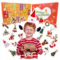 Kalendarz Adwentowy Dla Dzieci 24szt. Figurki Zawieszki Prezent Święta 2024