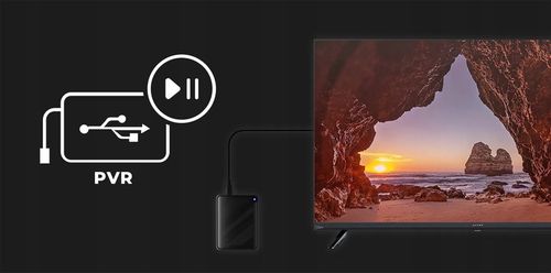 Telewizor bezramkowy LED direct Kiano KE32 Smart TV HD Ready czarny na Arena.pl