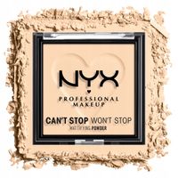 Puder Do Twarzy NYX CAN'T STOP WON'T STOP Matujący O1 Fair 6g