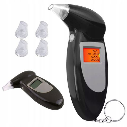 ALKOMAT LCD ALKOTEST + 4 KOŃCÓWKI WYMIENNE USTNIKI na Arena.pl