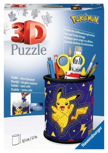Puzzle 57 elementów 3D Przybornik Pikachu na Arena.pl
