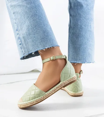 Zielone espadryle Faiza 36 na Arena.pl