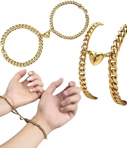 Bransoletka Dla Przyjaciół Par X2 Złota Pancerka na Arena.pl