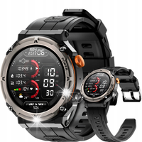 ZEGAREK SMARTWATCH WODOODPORNY Bluetooth Puls Sen Android iOS 1.32” PL Menu