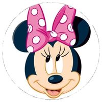 Opłatek na tort Urodziny Myszka Miki Mini Myszki Roczek