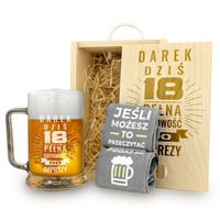 Zestaw KUFEL skarpetki PREZENT na urodziny 18 20