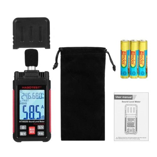 DECYBELOMIERZ Z FILTREM A/C 30-130DB 125MS LCD na Arena.pl