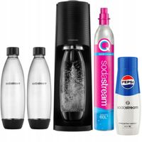 Saturator SodaStream Terra Czarny 2 butelki Pepsi
