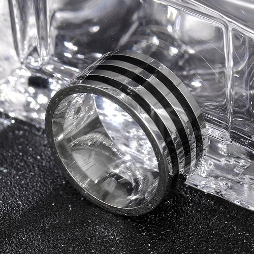 SZEROKA SREBRNA OBRĄCZKA- STAL N.- R.23/20/19,8 na Arena.pl