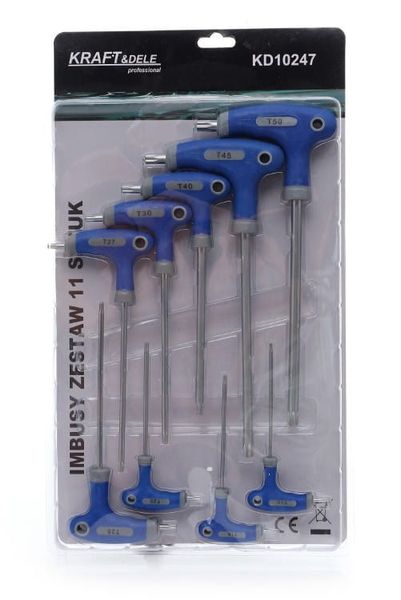 zestaw 9 kluczy torx kd10247 zdjęcie 5