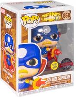 Funko POP! Infinity Warps Soldier Supreme 858 glow in the dark