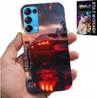 ETUI DO OPPO RENO5 4G 5G - LUKSUSOWE SAMOCHODY, MEGA WZORY, OBUDOWA