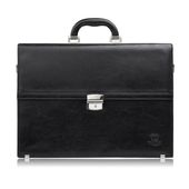 aktówka męska skórzana paolo peruzzi do ręki i na ramię s-44-bl