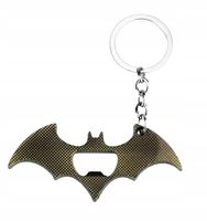 Breloczek Otwieracz do napojów Logo Batman Bruce Wayne Arkham Gotham Gold
