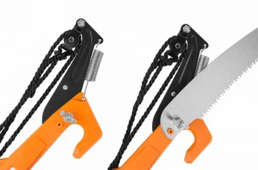 Piła teleskopowa z SEKATOREM do cięcia drzewa i gałęzi 3,75m KT-V1521-375 zdjęcie 3